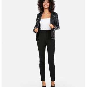 High Waisted Skinny Pant Black